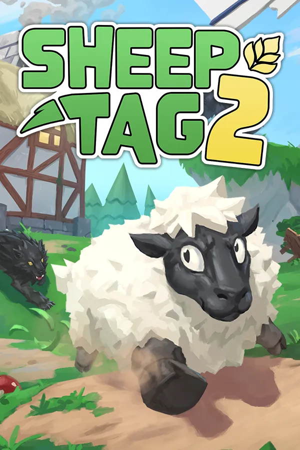 Sheep Tag 2 vertical key art with the game logo.